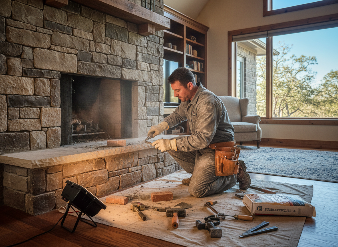 Chimney repair in Walnut Hills